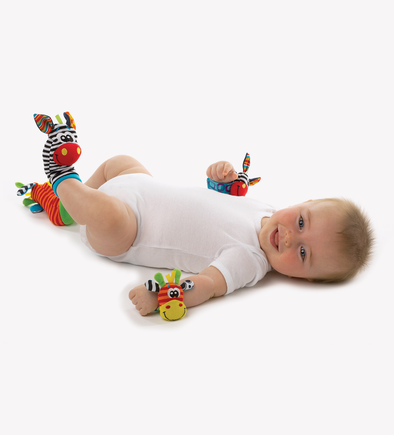 Jungle Wrist Rattle and Foot Finder – Playgro Spain